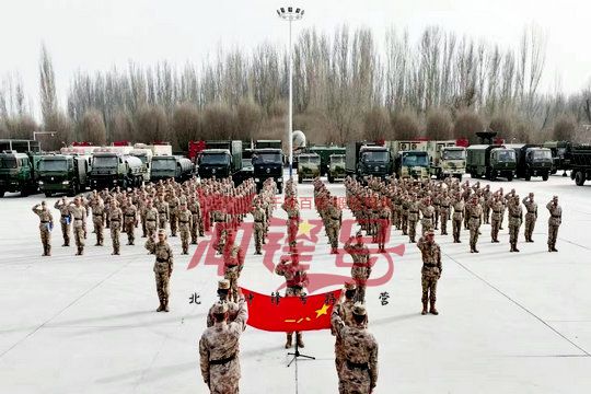 北京军训：只有懂得默契合作的的团队才能集结共同的智慧结晶